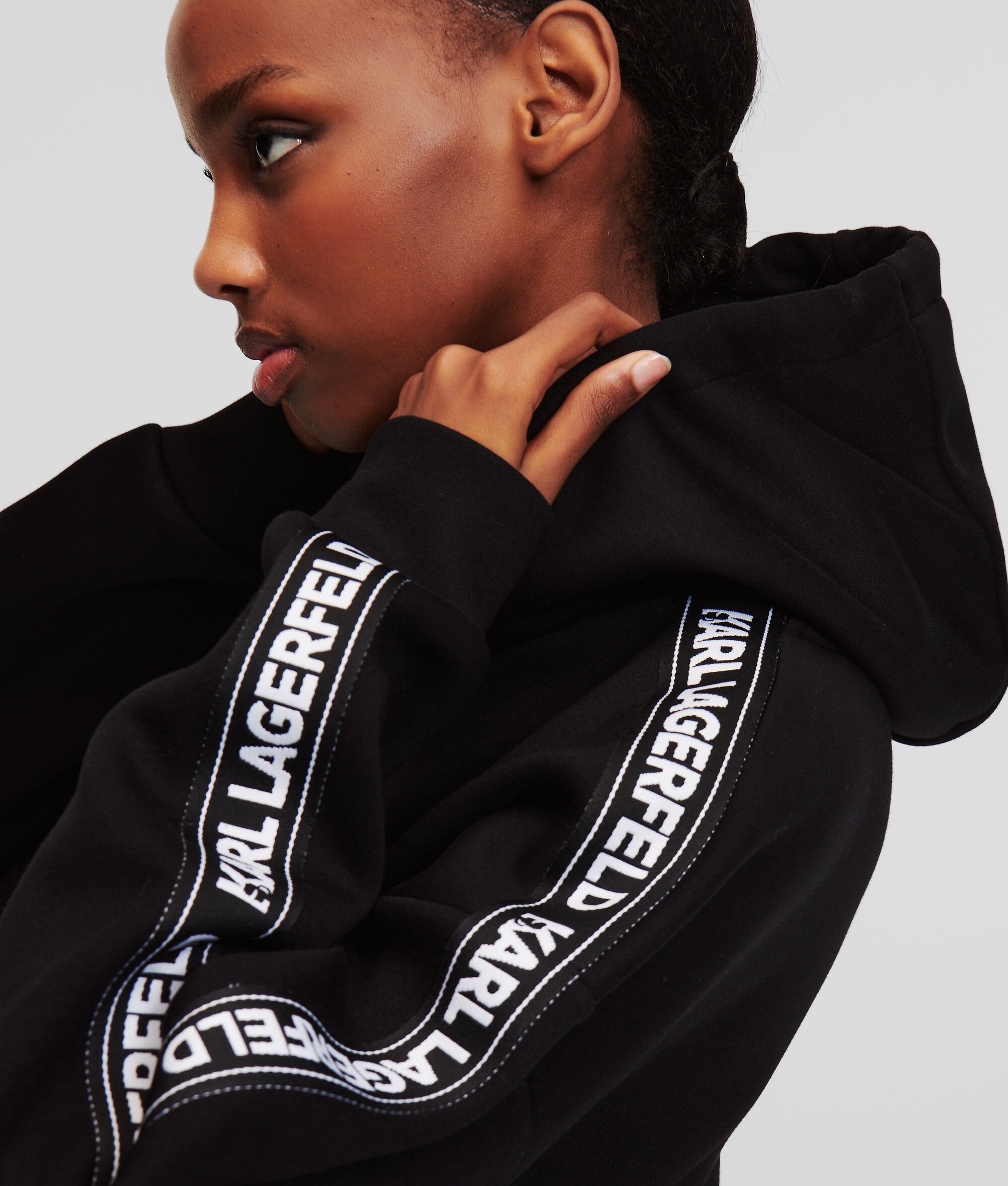 (image for) Classic KARL LOGO TAPE HOODIE